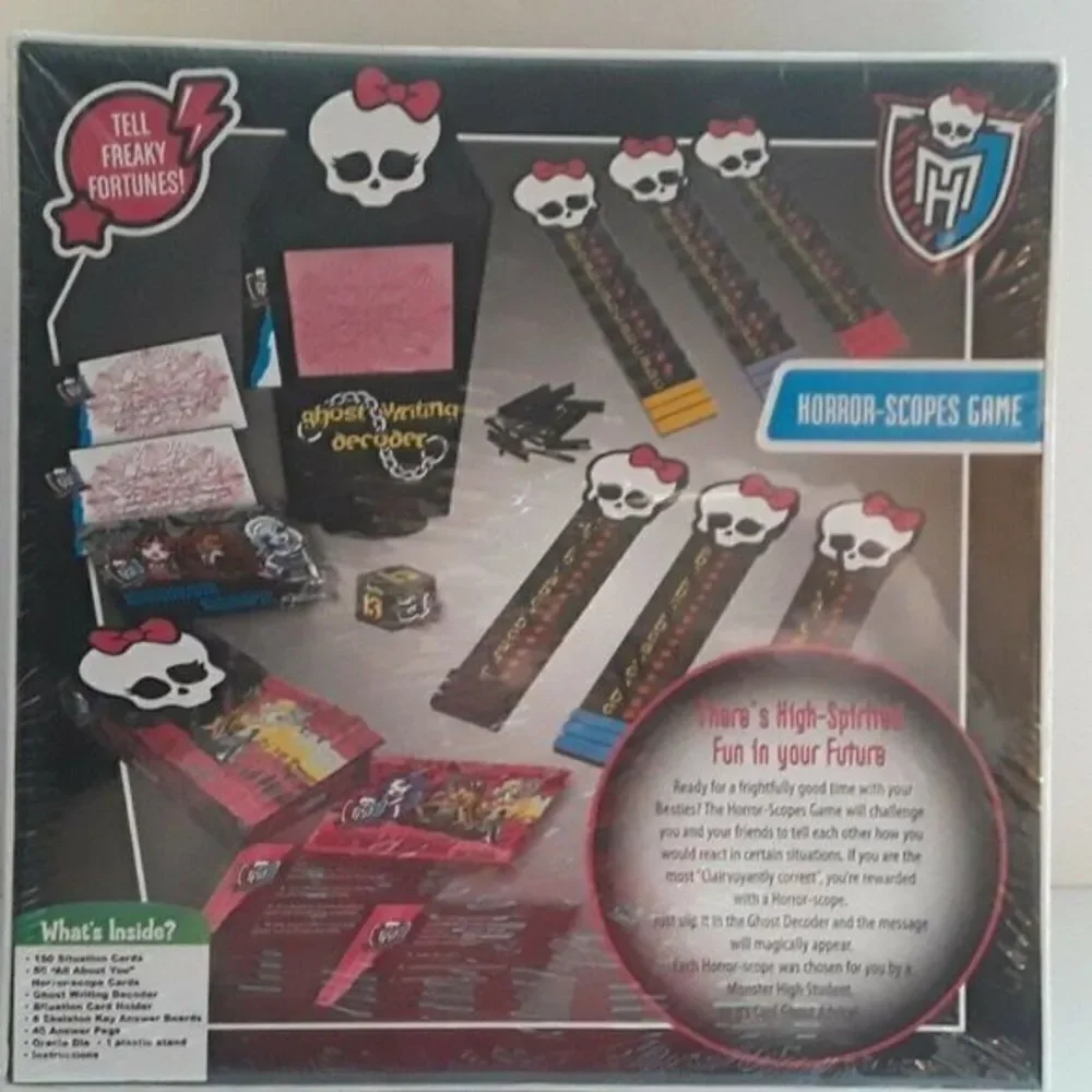 New Mattel Monster High Horror Scopes Game‎ Hallowe